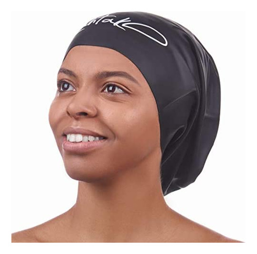 Gorro De Natación Para Cabello Largo - Gorro De Natación Tre