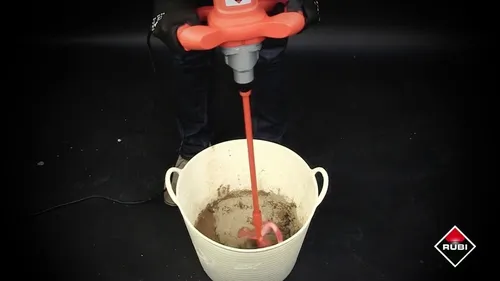 Mezclador Pegamento Pintura Masilla Yeso Rubi Rubimix 1200w
