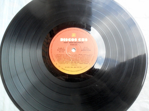 Hot Break Dance, Synth-pop Disco Breaks P.funk * Lp 5/6 Pts (Usado)