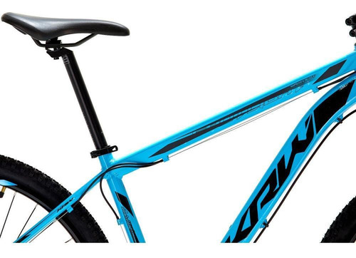 Bicicleta Aro 29 Krw Spot Alum Shimano Acera 27v Trava Sx13 Cor Azul/preto