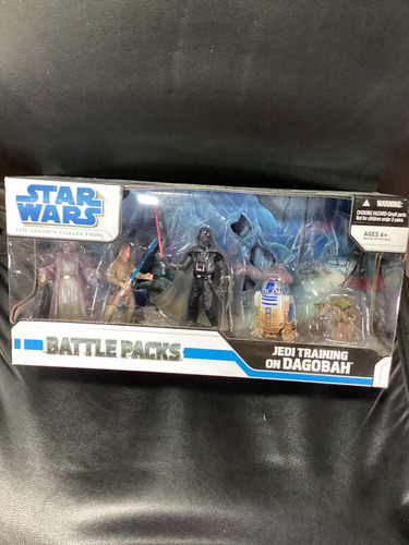 Star Wars Battle Pack Jedi Tranning On Dagobah (Usado)