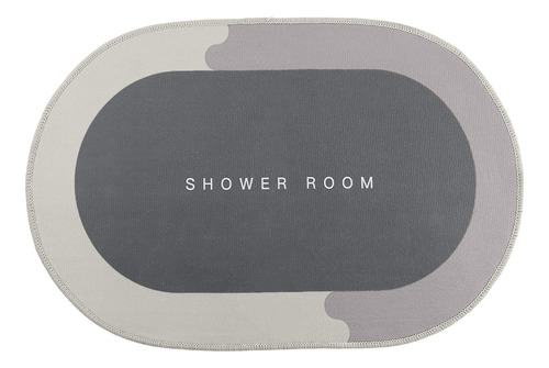 Alfombra De Baño F Superabsorbente Con Respaldo Seco, Antide