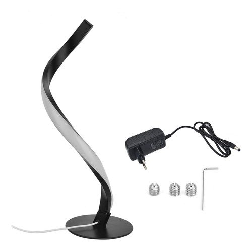 Noche Pequeña De Lectura En Espiral Led En Forma De Mesa Par