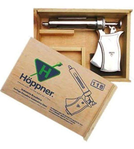 Jeringa de pistola automática Hoppner de 50 ml (junior), ref. 118, capacidad de volumen 50 ml