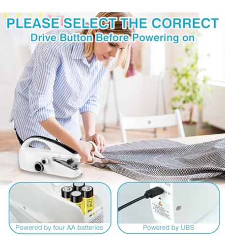 Máquina De Coser De Mano Para Principiantes, Mini