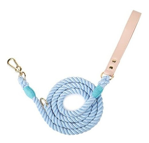 Lucky Monet 5ft Cotton Dog Leash Ombre Rope Leash Z6n30