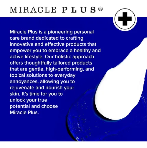 Crema De Magnesio Miracle Plus Leg Relief, Loción Herbal De