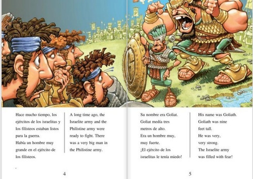 Historias Para Niños David Y La Gran Victoria De Dios