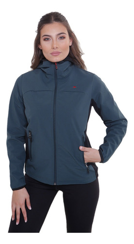 Campera Rompevientos Impermeable Soft Shell Montagne Siri