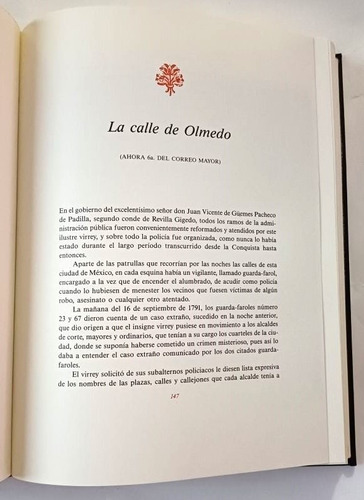 Luis González Obregón. Las Calles De México (Usado)