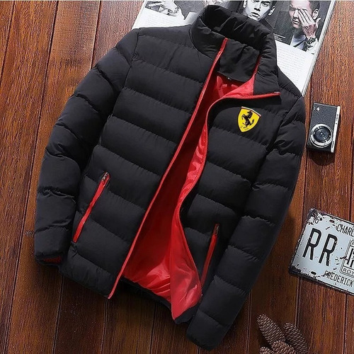 Nueva Chamarra De Plumas Ferrari Otoño Invierno Shotsale