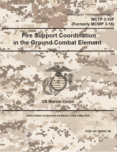Libro: Marine Corps Techniques Publication Mctp 3-10f (forme