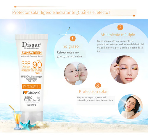 Protector Solar Spf 90