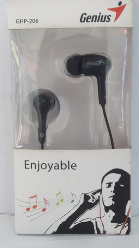 Audífonos Genius Ghp-206 Agradable Musica Celular 3.5mm S/l 