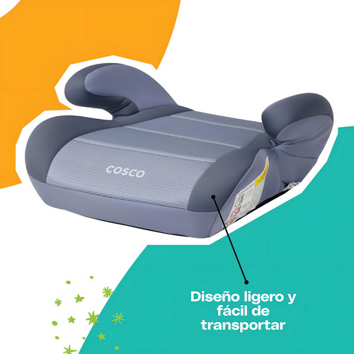 Autoasiento Booster Cosco Topside Organic Waves