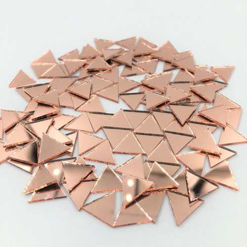 Espejo Forma Triangular De 12 Mm, Azulejos De Mosaico, ...