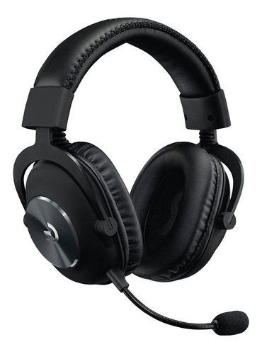 Headset Gamer Logitech G Pro X Com Drivers Pro-g 50mm Preto