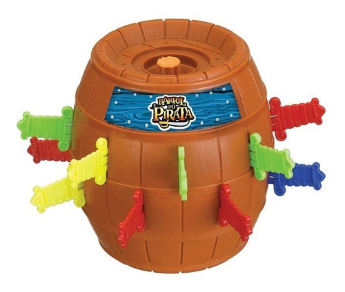 Jogo de mesa Barril pirata Grande Art Brink ZFT135