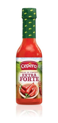 Salsa Pimienta Roja Extra Fuerte Cepera Pack 10 Un X 60ml !