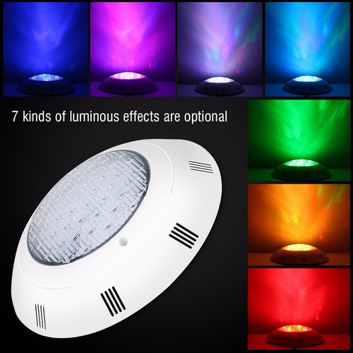 Luz De Piscina 18w Lámpara Subacuática Led De Varios Colores