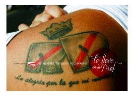 Libro Te Llevo En La Piel (river) Los Mejores Tatuajes Millo