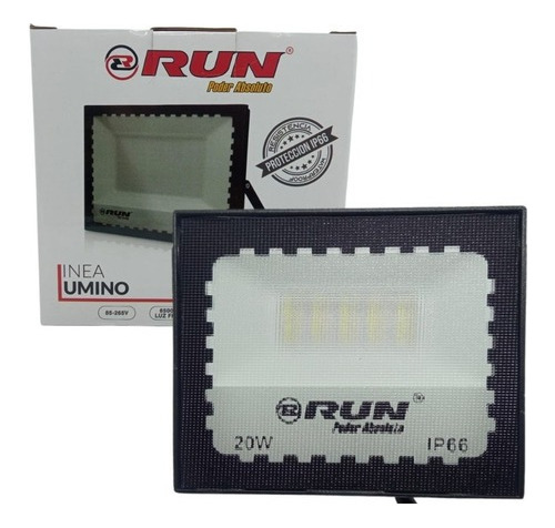 Reflector Led 20w, Marca Run 6500k