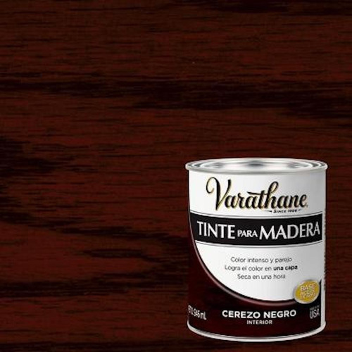 Tinte + Poliuretano Varathane Semibrillante 946 Ml