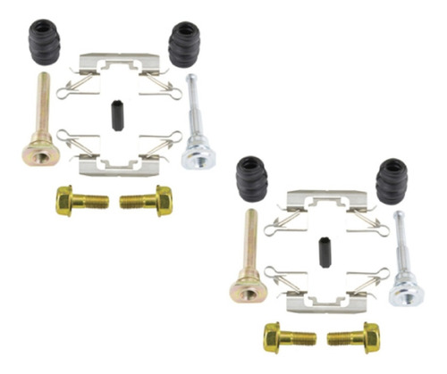 Imagen 1 de 1 de Kit Herrajes Caliper Frenos Delanteros Nissan Versa 12-18