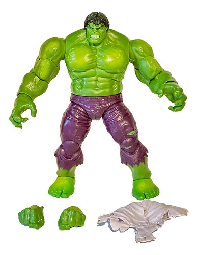 Hulk Figura Articulada De Coleccion Marvel 