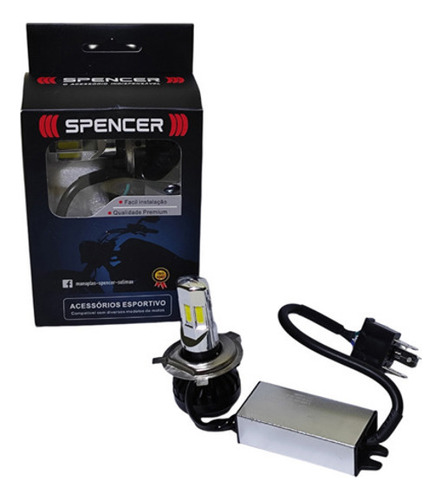 Lampada 6 Led Alto Baixo H4 16/32w Mirage 150 2009 A 2013