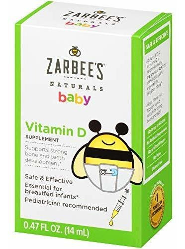 Zarbee's Naturals Para Bebé, 531, Suplemento De Vitamina D V