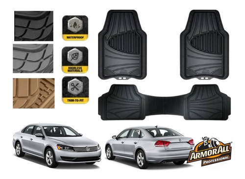 Tapetes Uso Rudo Vw Passat 2011 A 2015 Armor All Original