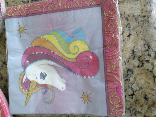 Kit De Cumpleaños Motivo Unicornio