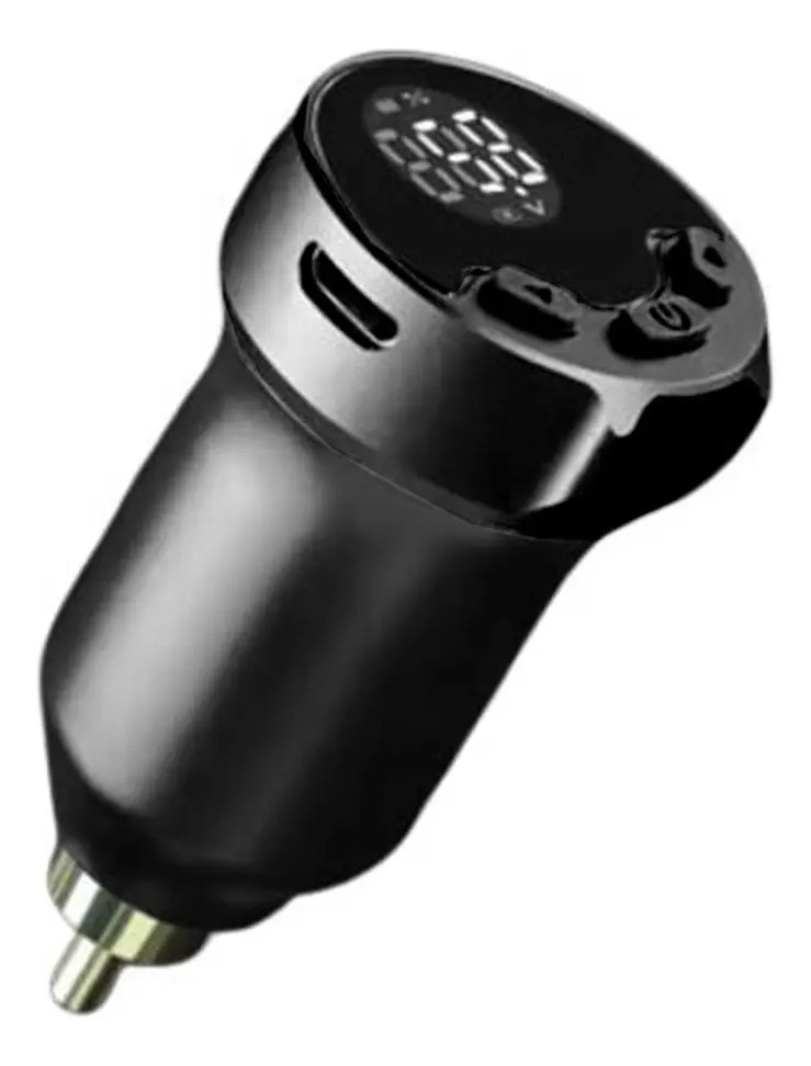 Fonte Tatuagem Portátil Sem Fio Wireless Thunderlord Cor Preto