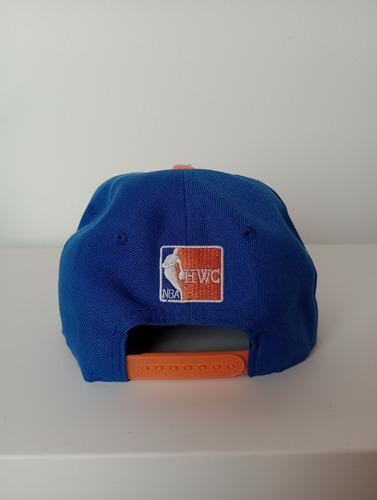 Gorra New Era Knicks New York Basquet Azul Y Naranja Azul M