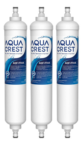 Aqua Crest Gxrtqr Filtro De Agua En Línea, Certificado Nsf,