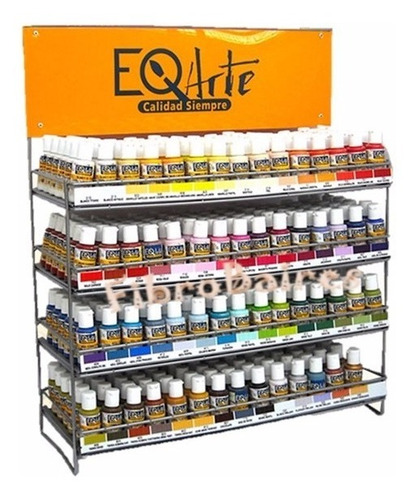 10 Unidades De Acrilico Pintura Decorativa Eq Arte X 50cc