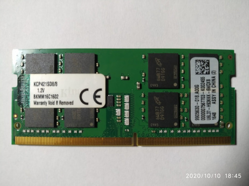 Memória Ddr4 8gb Notebook 2133 2400 2666mhz 1.2v 260pinos
