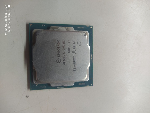 Procesador Intel Core I3-8100 3.6ghz Socket 1151 Octava Gen (Usado)