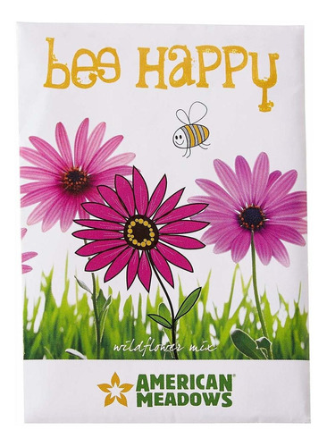 Paquete De Semillas Precargado  Bee Happy  Para Invitados (p