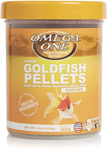 Comida Goldfish Pellets L 108g - g a $258