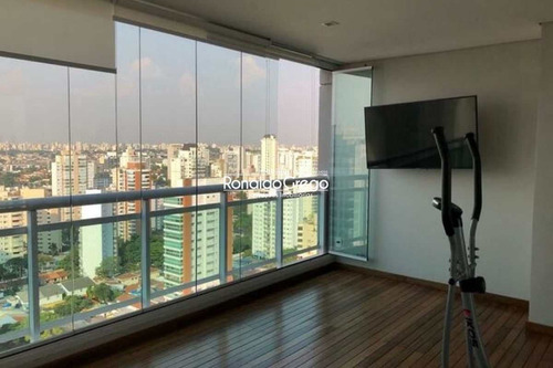 Imagem 14 de 30 de Cobertura Á Venda Com 3 Dorms, Campo Belo- R$ 5.3 Mi. - V4074