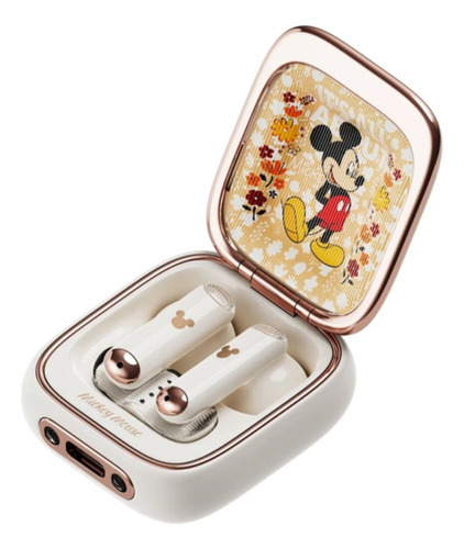 Audifonos Inalambricos Bluetooth Disney Mickey Cápsula Espac