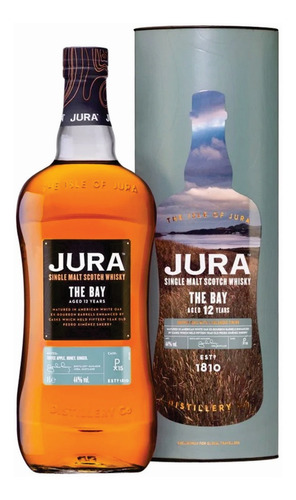 Whisky Jura The Bay 12 Años  Single Malt, 1 Lt.