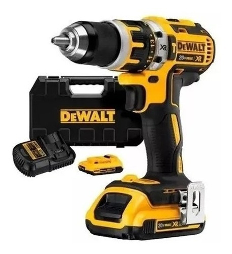 Taladro Percutor Inalámbrico Dewalt Dcd985l2 20v +bat + Carg