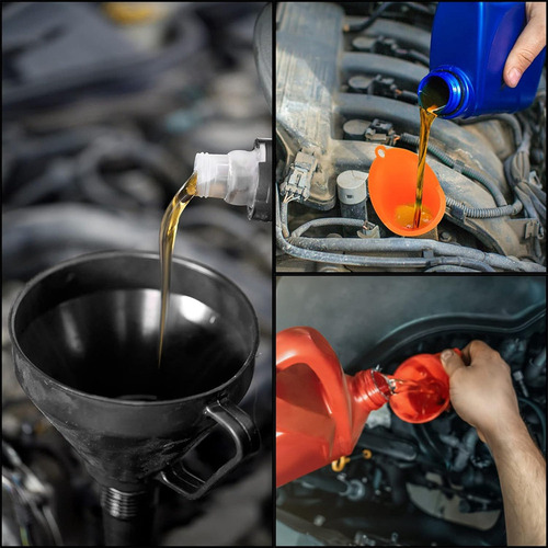 Conjunto De 10 Funis De Carro, Funis De Óleo Para Carros