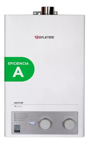 Calefont A Gas Natural Tiro Forzado Splendid 10 Litros
