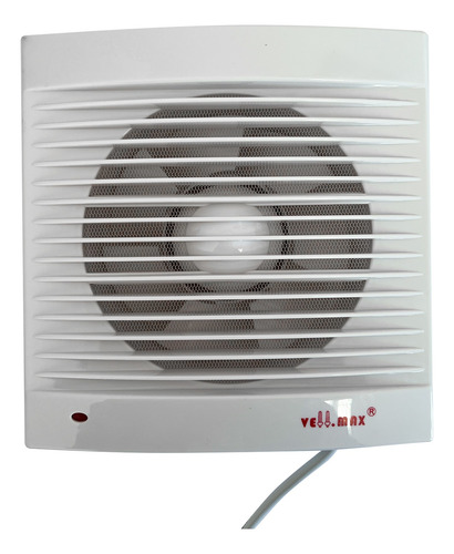 Extractor De Aire 6 25w Cuadrado Para Baño Sec