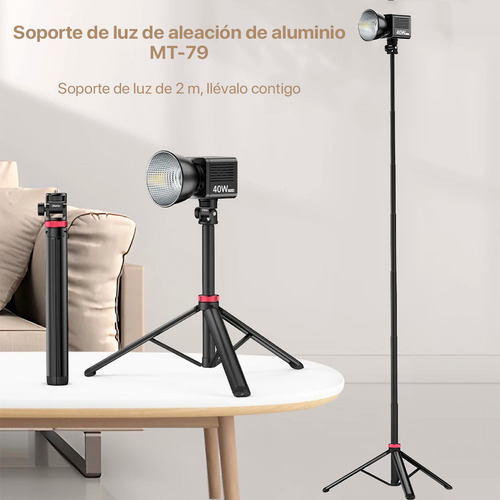 Trípode 200cm Ulanzi Mt-79 Más Disparador Bluetooth