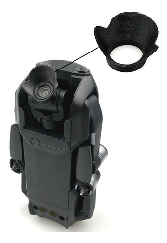 Imagen 3 de 4 de Mini Parasol Para Lente Contra Luces, Protección Cov